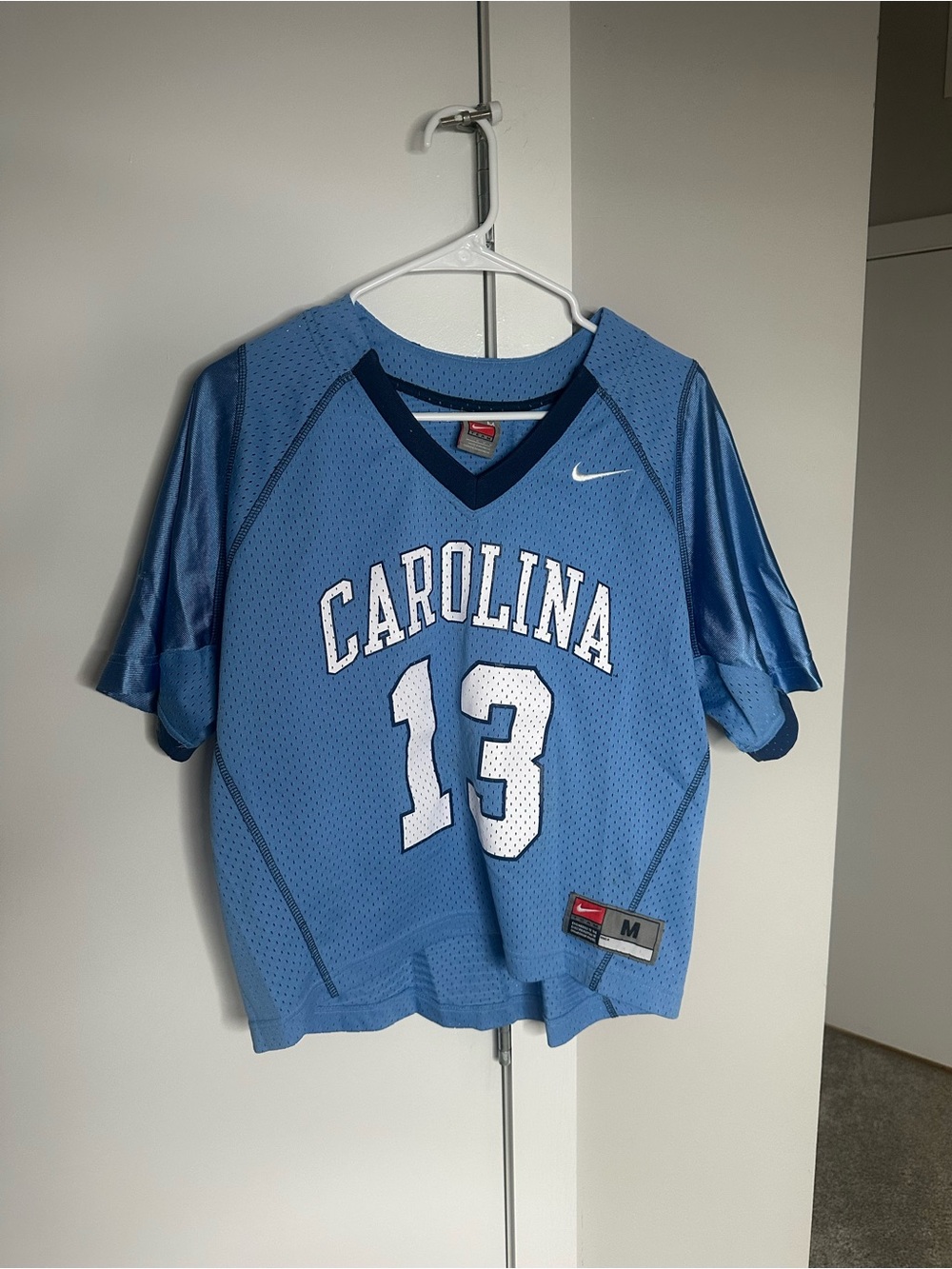 Nike Carolina Light Blue Number 13 Women's Jersey